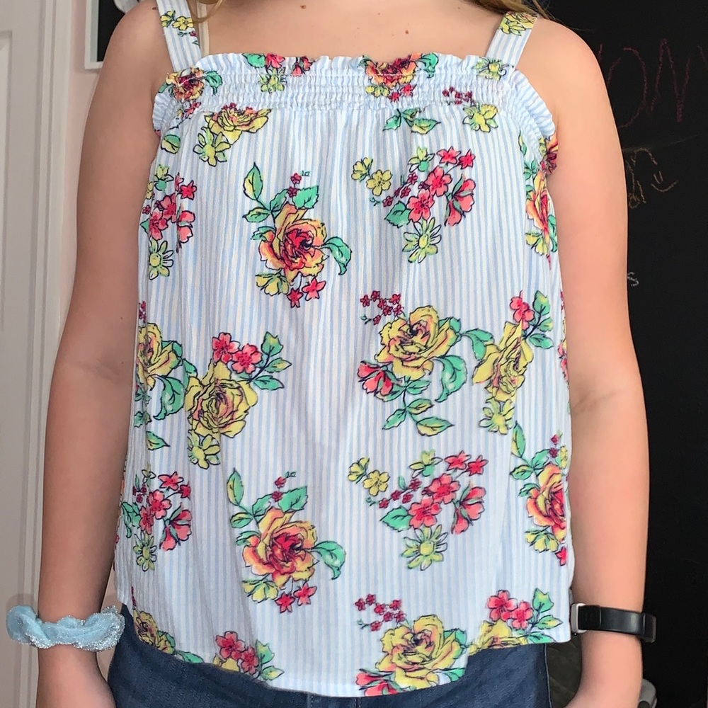 Kids floral blouse